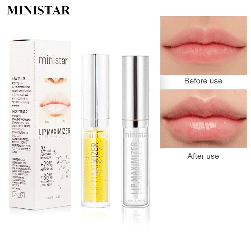 

Instant Volume Lip Plumper Serum Moisturizing Gloss Long Lasting Repairing Reduce Fine Lines Lips Makeup Sexy Plump Essence
