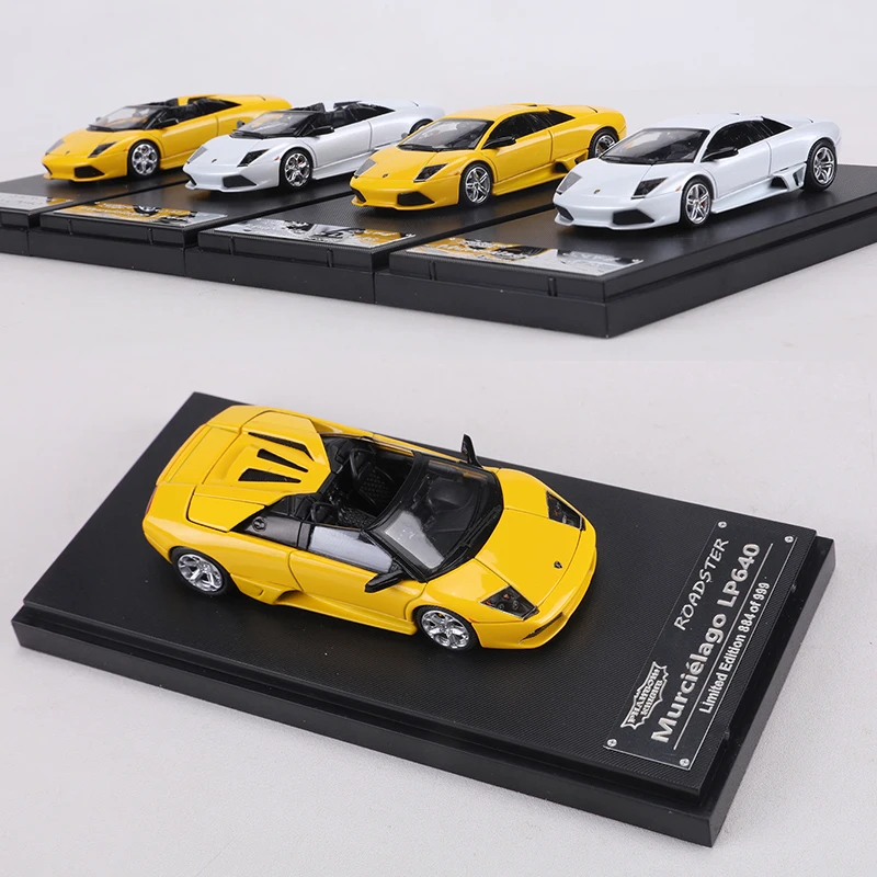 Фото PK 1:64 Murciélago LP640 Кабриолетный/жесткий спортивный автомобиль из сплава Модель автомобиля №2