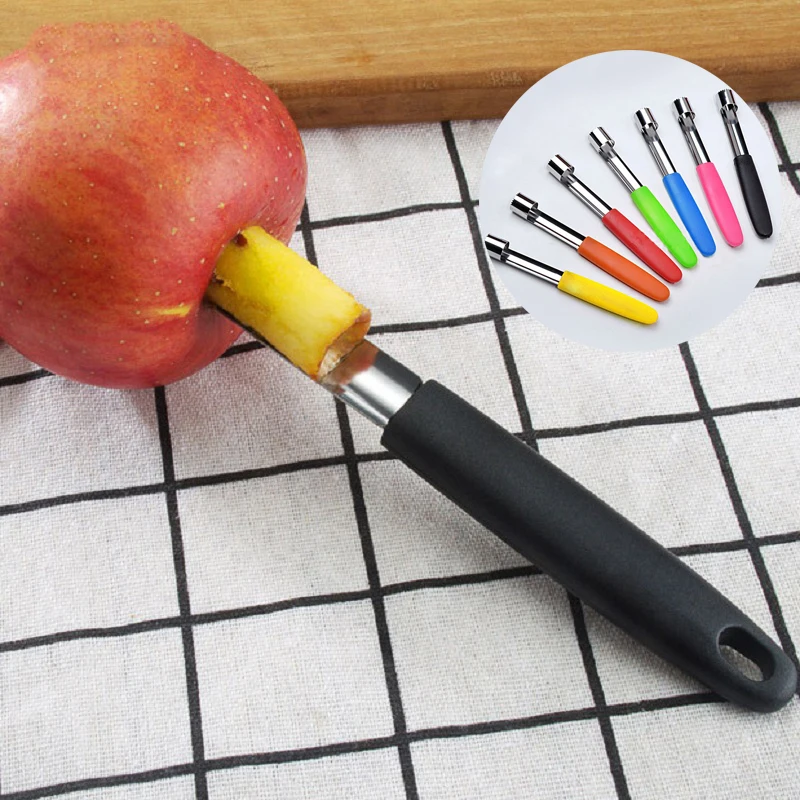 

Stainless Steel Apple Core Remover Fruit Cutting Tool Non-slip Handle Corers Kitchen Gadgets And Accessories Fruit Seeder H235