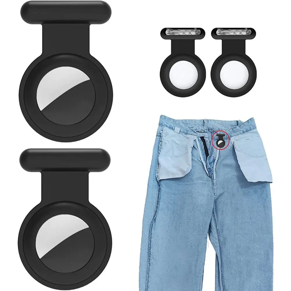 Новый силиконовый чехол для трекера с невидимой булавкой держатель защитная