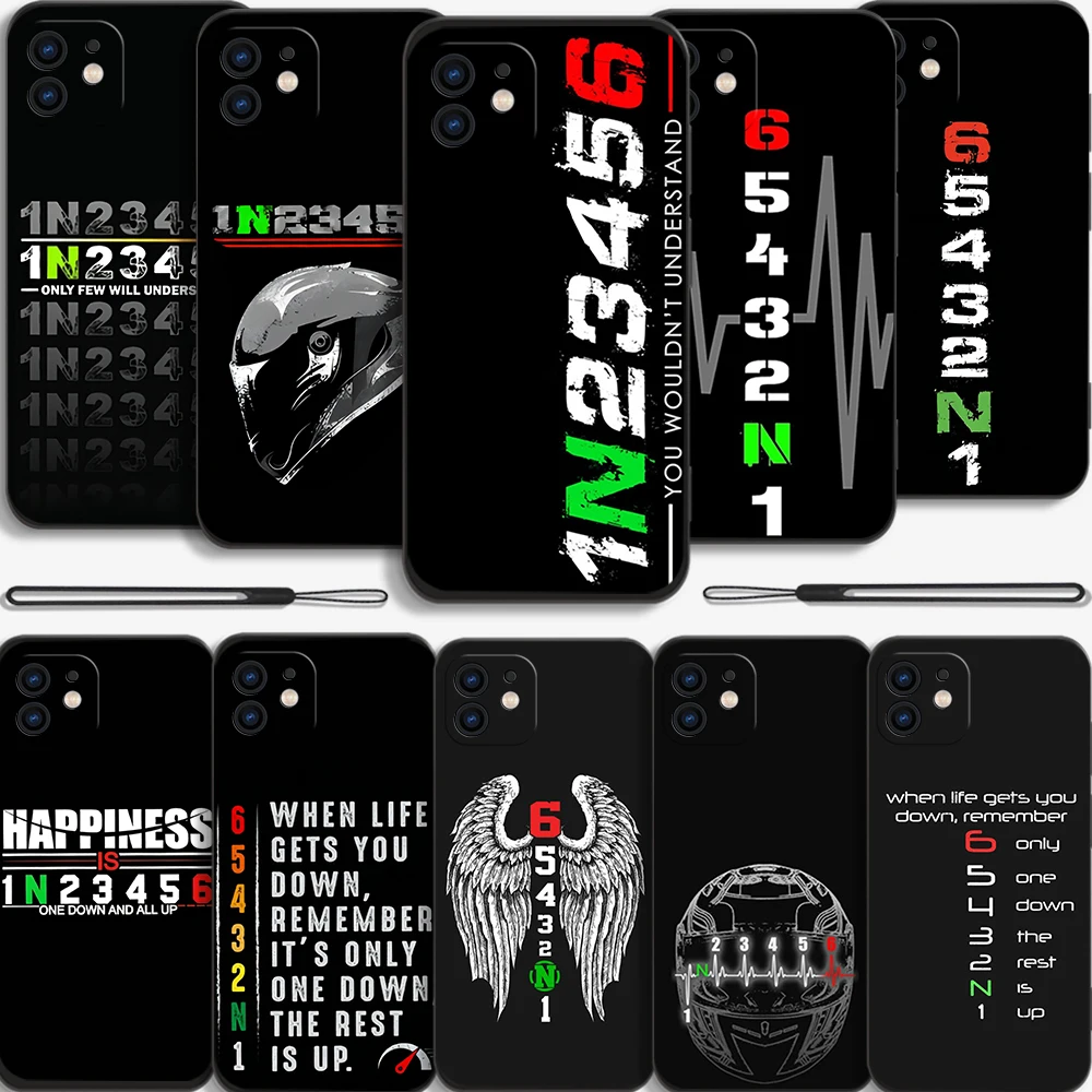 

Motorcycle 1N23456 Phone Case For Samsung A53 A50 A12 A52 A52S A51 A72 A71 A73 A91 A32 A22 A20 A30 A21S 4G 5G with Hand Strap