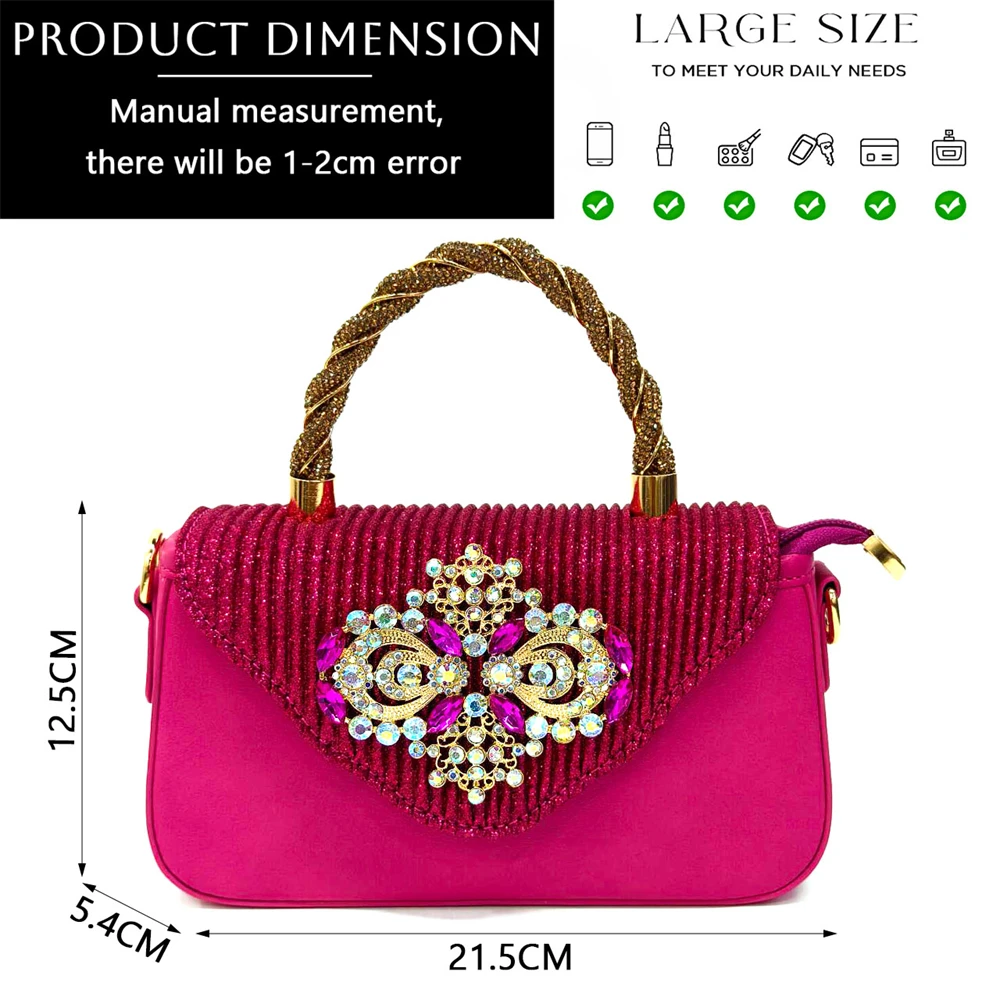 Туфли и сумка в итальянском стиле для молодых девушек с цветами ручной работы