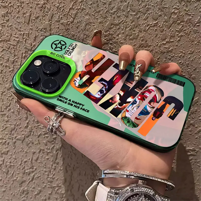 Чехол для телефона Clown Buffoon Pattern J-Jokers OPPO Reno 6 6Pro 7 7Pro 7Z 8T 10Pro Plus 5G матовая