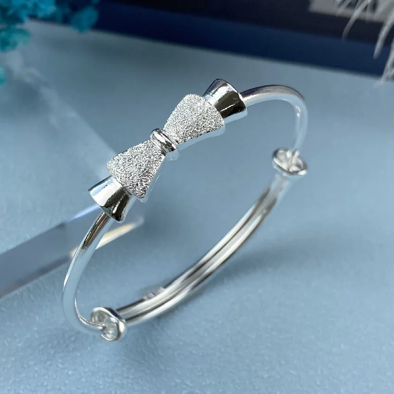 Оригинальный дизайн браслет из стерлингового серебра 999 пробы женский модный и