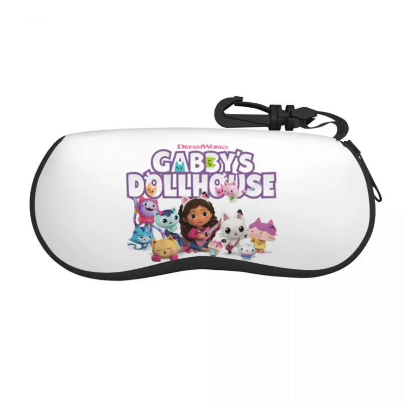 

Custom Gabbys Dollhouse Glasses Case Stylish Cartoon Animation Tv Shell Eyeglasses Case Sunglasses Box