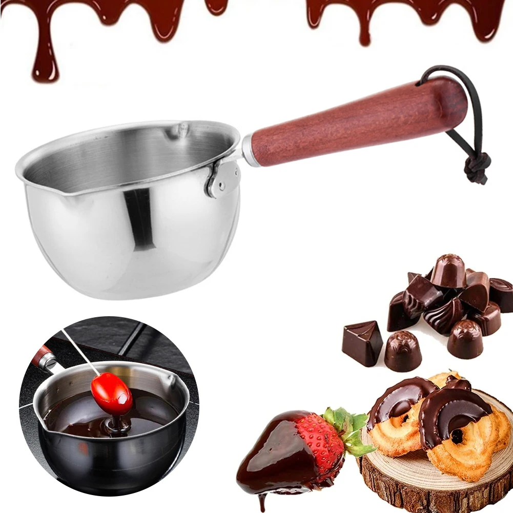 

150ML/300ML Chocolate Melting Pot Butter Milt Melt Cheese Candy Ting Bowl DIY Pastry Baking Dessert Kitchen Cooking Tools
