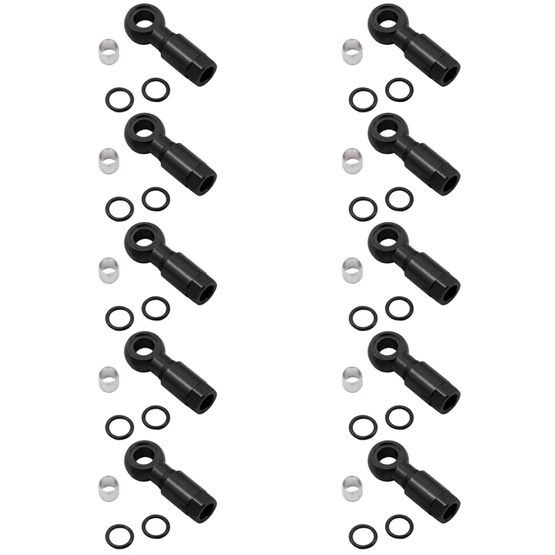 

Велосипедный Гидравлический дисковый тормоз, 10 шт, фреза для велосипедного тормоза Shimano SLX XT XTR, аксессуары для велосипедного тормоза, черный цвет