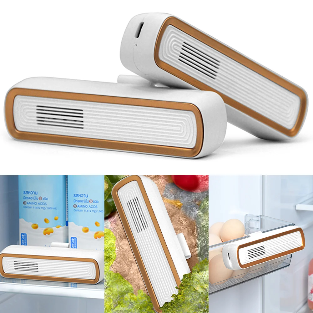 

Refrigerator Deodorizing Sterilizer Portable Household Ozone Purifier USB Fast Charging Keeping Fresh Deodorant Sterilizer