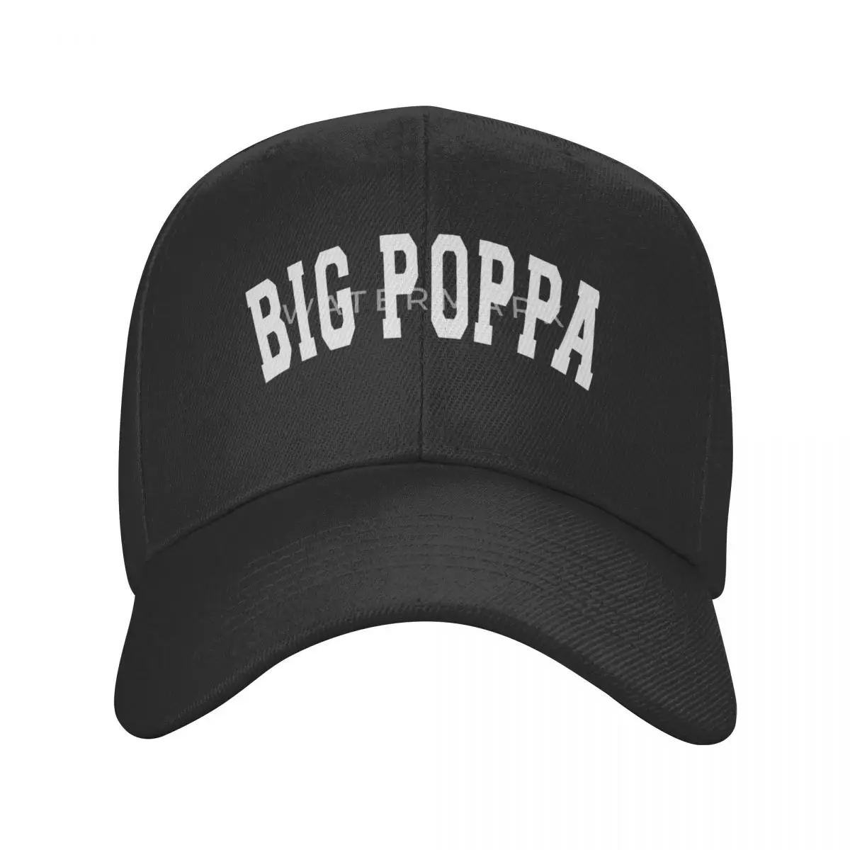 

Big Poppa Hip Hop Dad Fathers Day Casquette, Polyester Cap Customizable Hat Wicking Sports Nice Gift