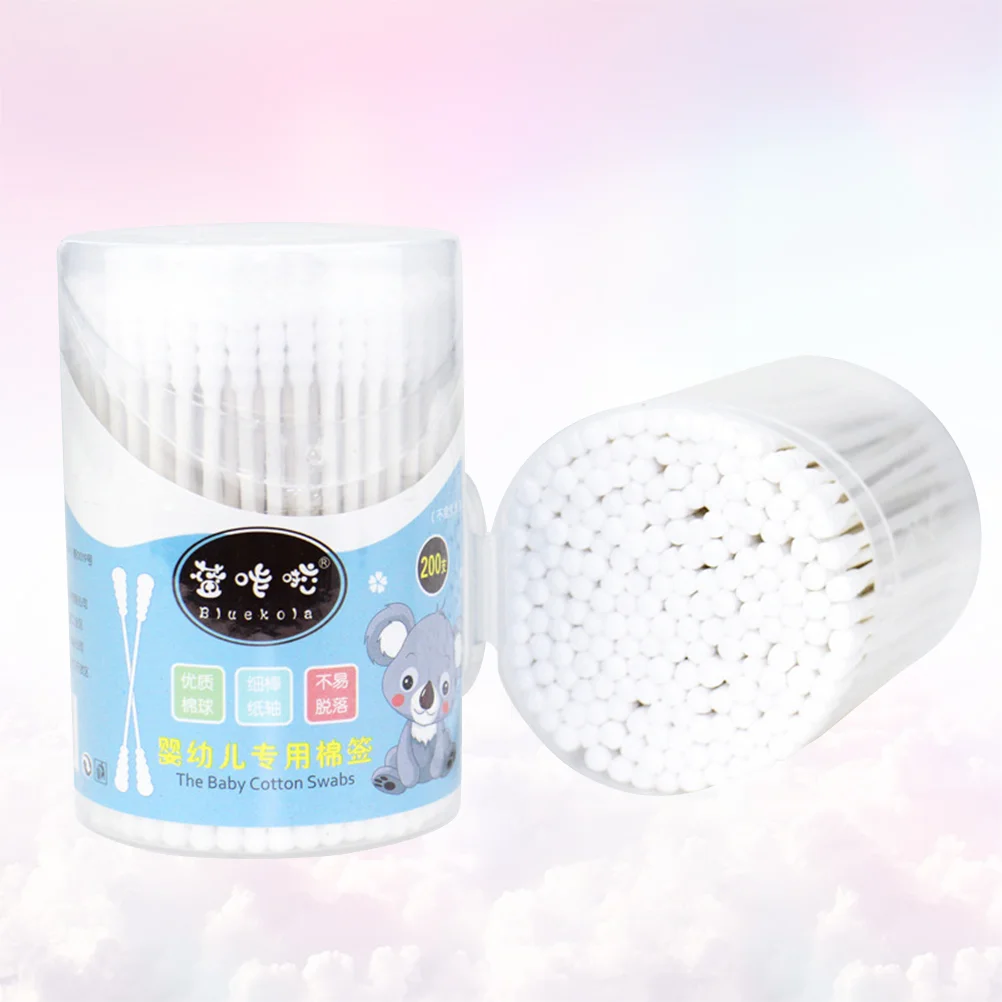 

Cotton Swabs Ear Swab Buds Sticks Sticktips Baby Cleaning Q Applicator Double Biodegradable Tiphead Sterile Makeup Tipped
