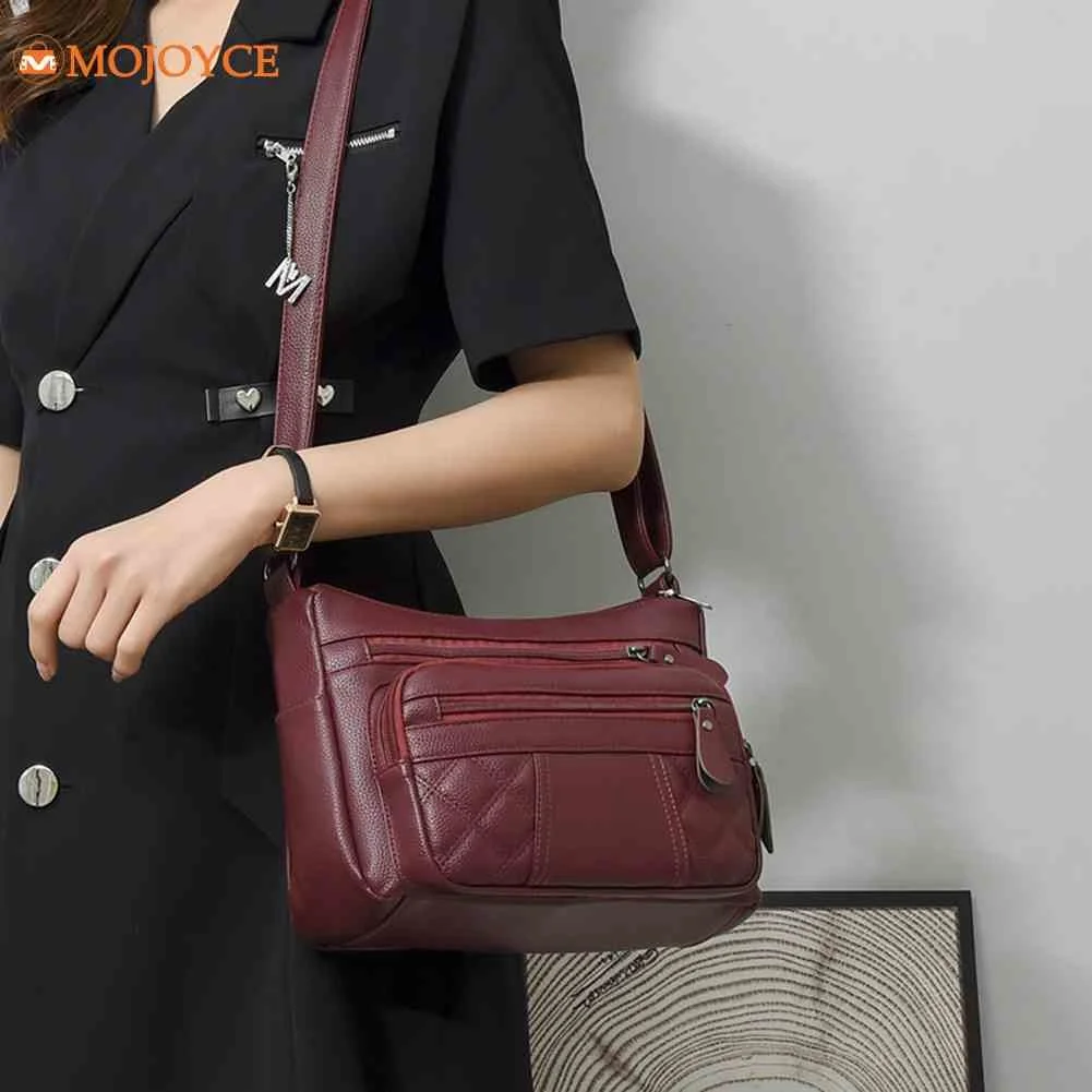 

Handbags For Women 2023 PU Leather Ladies Middle-aged Handbags Fashion Handbags For Women Free Shipping Designer Purse