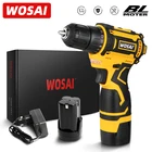 Дрель аккумуляторная WOSAI, 32 нм, 16 В, С 2 скоростями