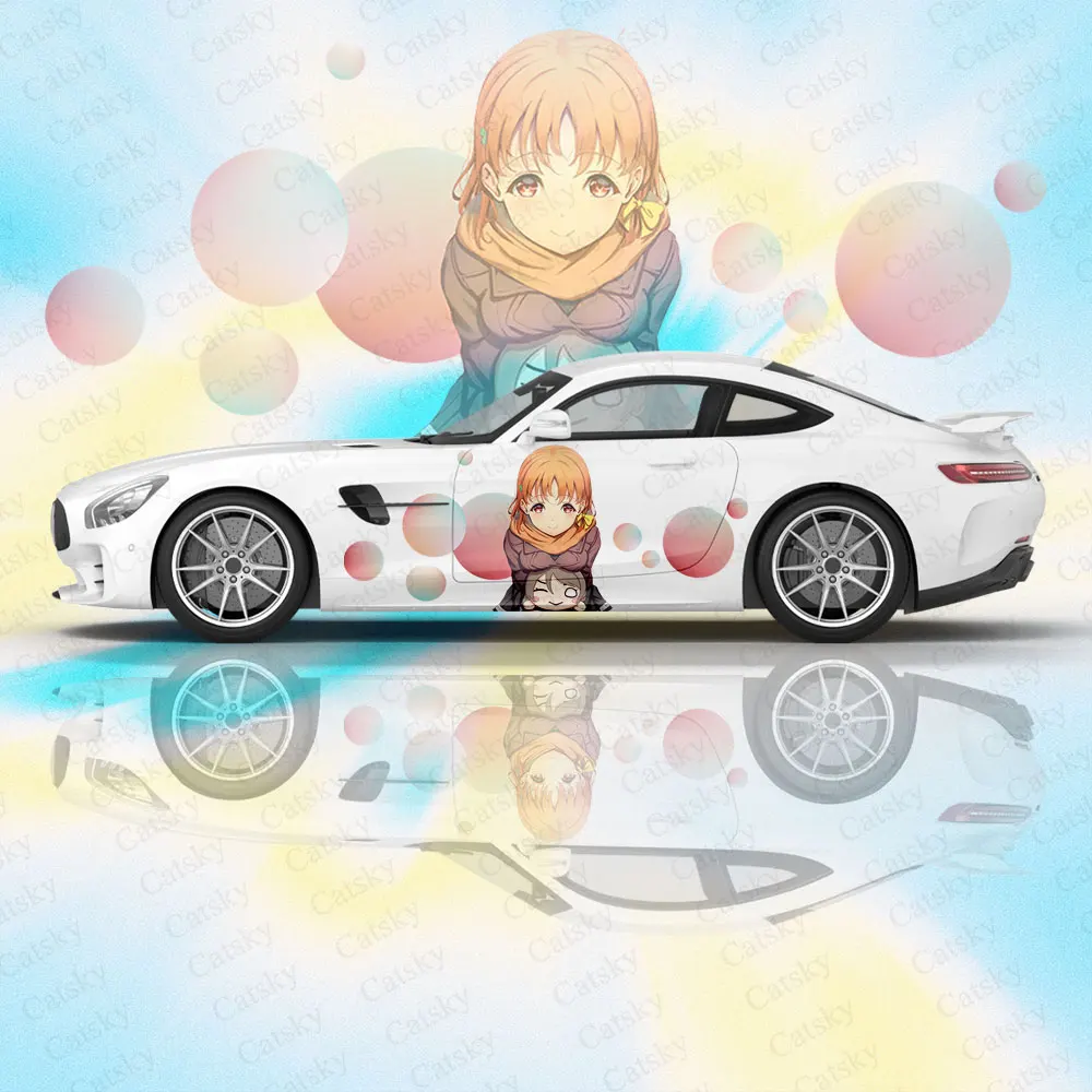 Чика таками | Love Live! Симпатичная Виниловая наклейка для кузова автомобиля с
