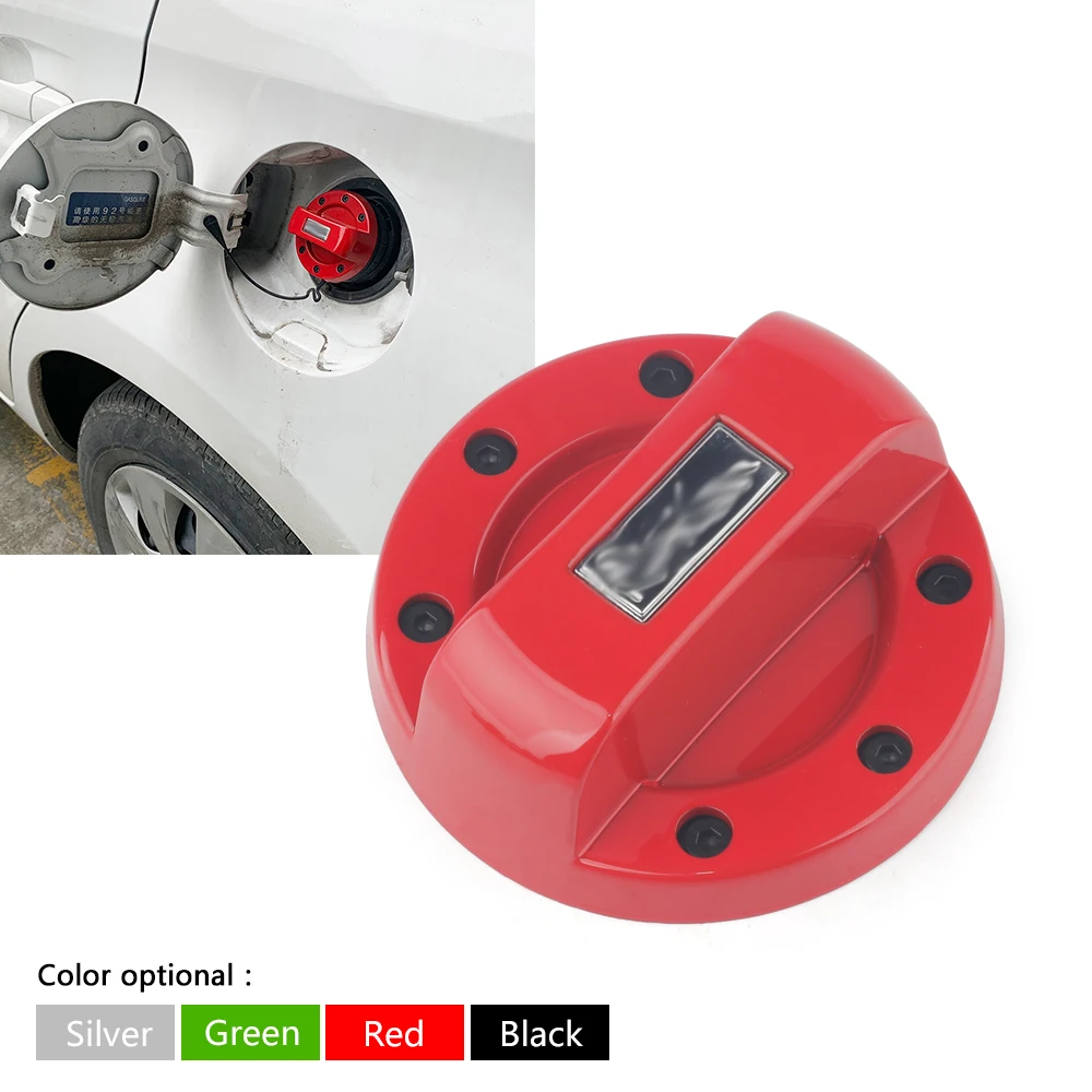 

1pc Silver Car Gas Fuel Tank Cover Decorative Gasoline Cap for TOYOTA Oil Filler Cap Tank Gas Covers Trim Decoration For Camry