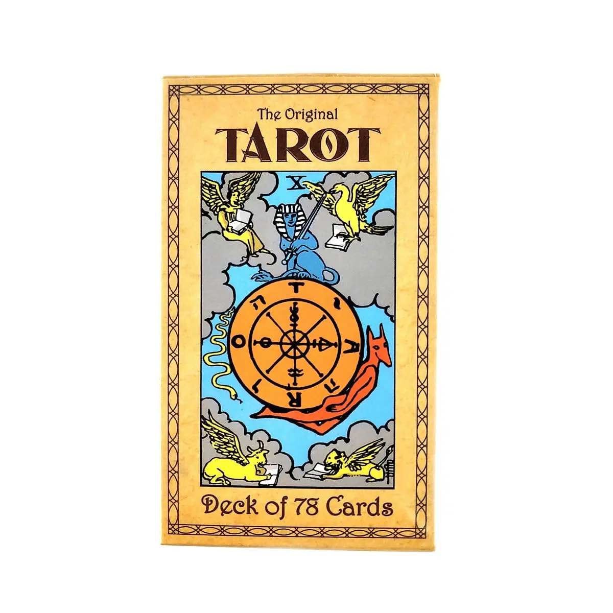 

78Pcs The Original Tarot Deck Oracle Cards Entertainment Card Game for Fate Divination Occult Tarot Reading Card Illustration