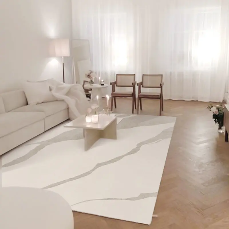 Скандинавская подсветка Современная гостиная кофейные столики коврики в стиле