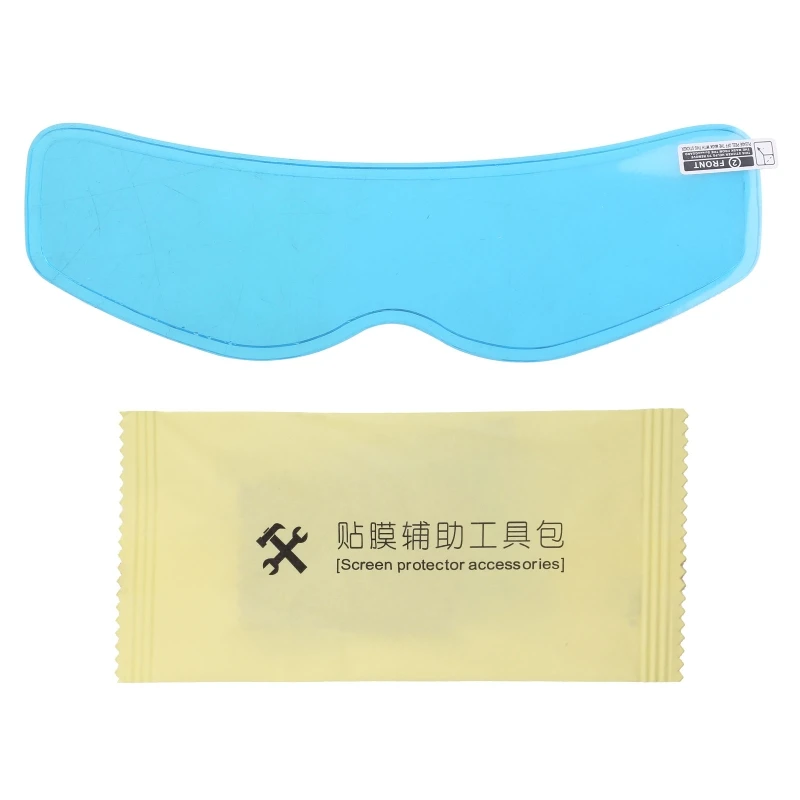 

L9BC Clear Anti-Fog Patch Film Universal Motorcycle Helmet Fog Resistant Screen Lens for K3 K4 Helmets
