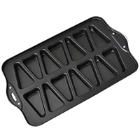 carbon steel bakeware mold triangle baking molds for professional bakers baking lovers carbon steel baking tray baking bakeware