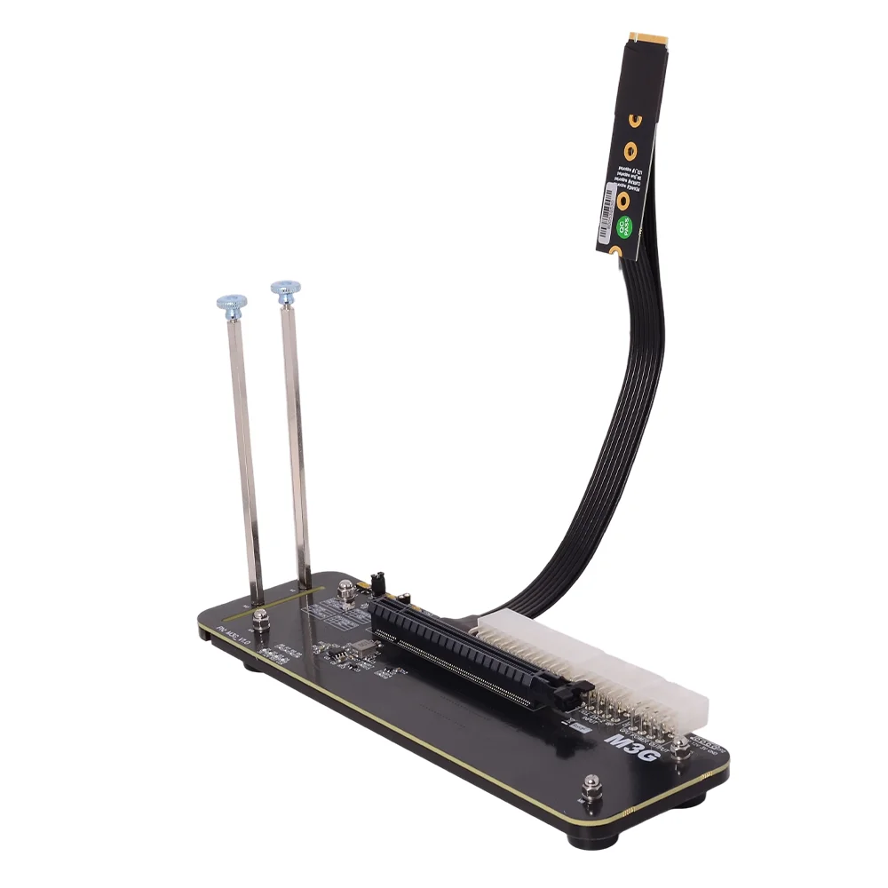 Фото ADT-Link K43SG M.2 NVMe PCIe 3.0/5.0 x4 для подключения внешней видеокарты к ноутбуку, док-станция для ASUS ROG ALLY, eGPU для игр на ПК. №2