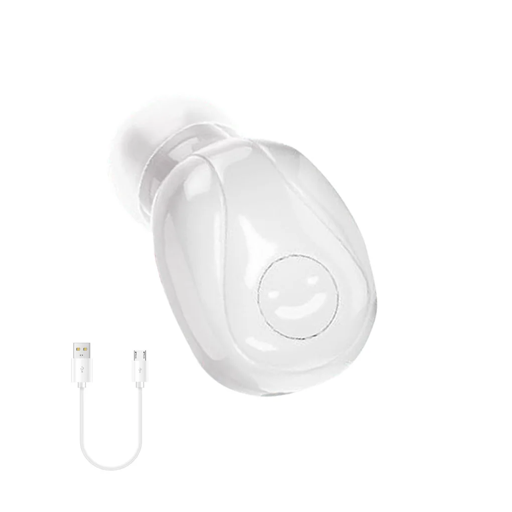 

Bluetooth 5.0 Earphone Hands-free Microphone Headphone Mini In-ear Type Wireless Earbud Headset