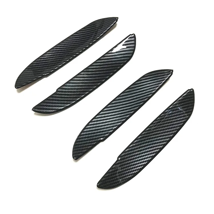 

FUNDUOO для Honda Fit Jazz MK3 2008-2013 углеродное волокно хромированная дверная ручка автомобиля чаша крышка Стайлинг автоаксессуары