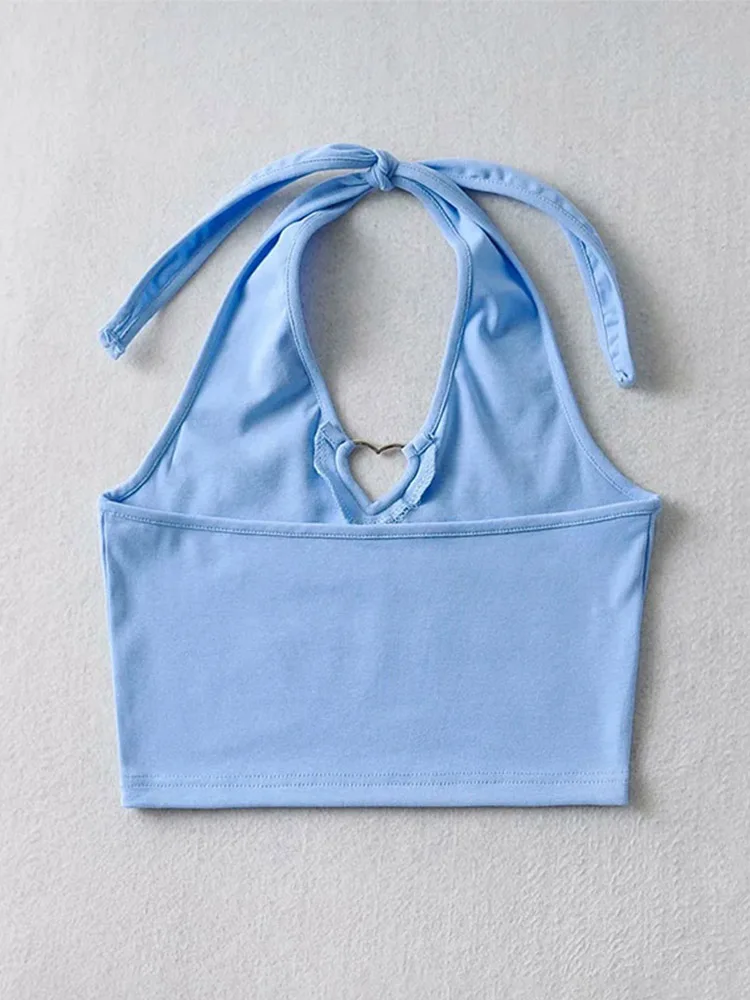 Милый топ на бретелях женская футболка винтажный бретельках одежда футболки с