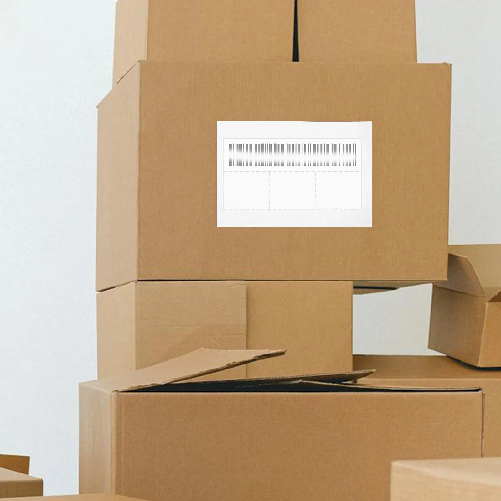 100 шт. упаковочная сумка этикетка для доставки прозрачные пластиковые конверты