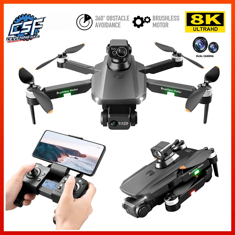 CEVENNESFE RG101 MAX GPS Дрон 8K профессиональная двойная HD камера FPV 3 км аэрофотосъемка