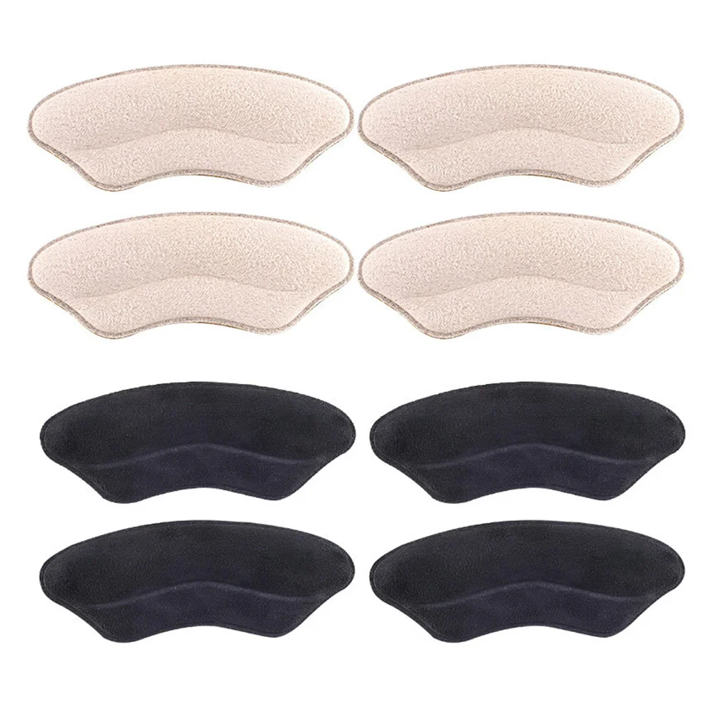 

4 Pairs of Lip Shaped Heel Pads Comfortable High Heel Cushions Heel Stickers Scraps callus feet