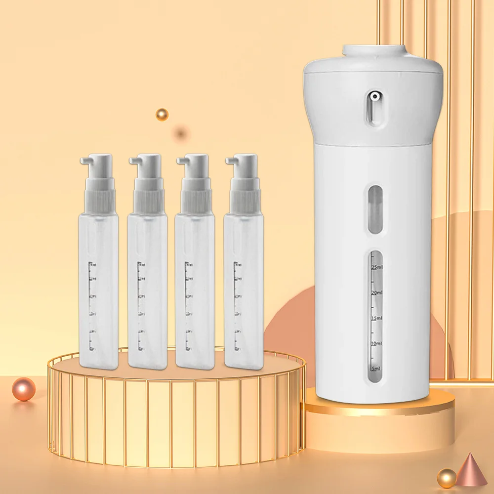 

Travel Bottle Set Transparent Plastic Containers Empty Cosmetic Containers Travel Essentials Jar For Traveling Shampoo Bottle