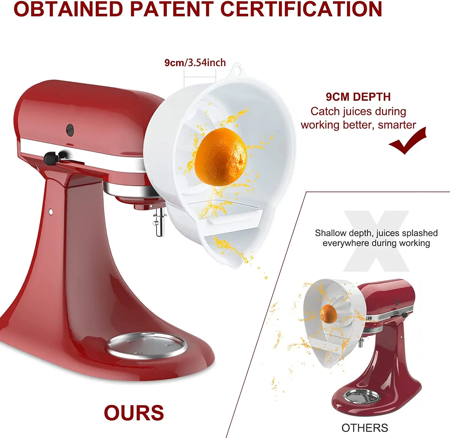 Соковыжималка для кухни кухонная соковыжималка с 2 размерами цитрусовых