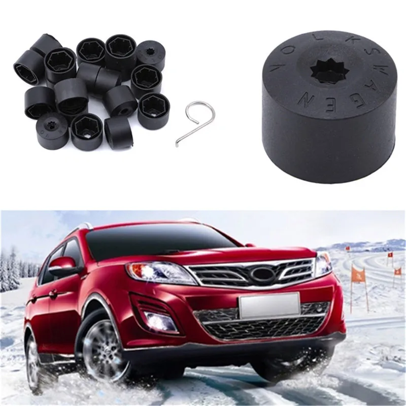 

20Pcs Car Wheel Nut Caps Auto Hub Screw Cover Bolt Rims Exterior Decoration Socket Protection Dust Proof Car Accessories