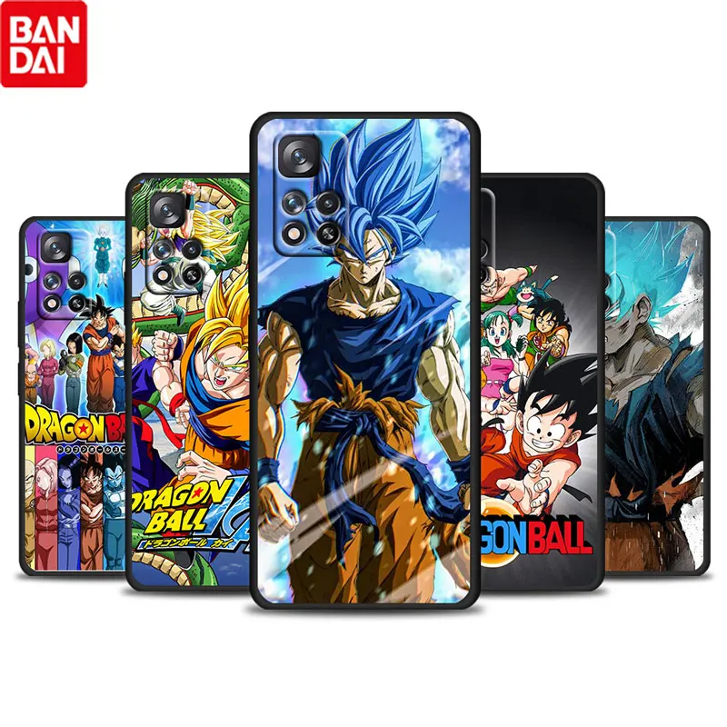 

Dragon Ball Hot Anime For Xiaomi Redmi Note 11 10 11T 10S 9 9S 8 7 5G 4G Silicone Soft Black Phone Case Fundas Coque Capa Cover