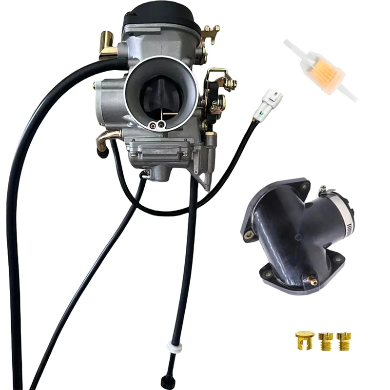 Карбюратор и впускной коллектор 4WM-14101-03-00 4WM-14101-13-00 для Yamaha Road Star XV1600 XV1700
