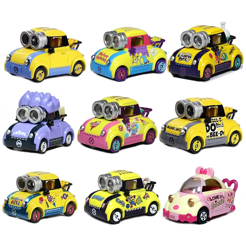 

Takara Tomy Tomica Minions Alloy Car Model Despicable Me Cartoon Car Evil Kevin Children's Toy Car Decoration Holiday Gift