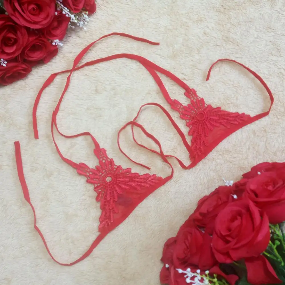 Sexy Lingerie Lace Babydoll Women Ladies Red Nightwear Underwear Sleepwear Babydoll G-String Hot