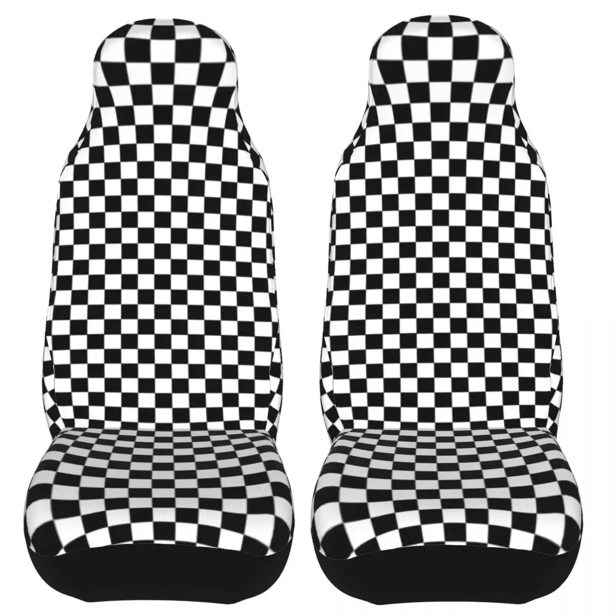 Универсальный чехол для автомобильного сиденья в шахматном порядке аксессуары