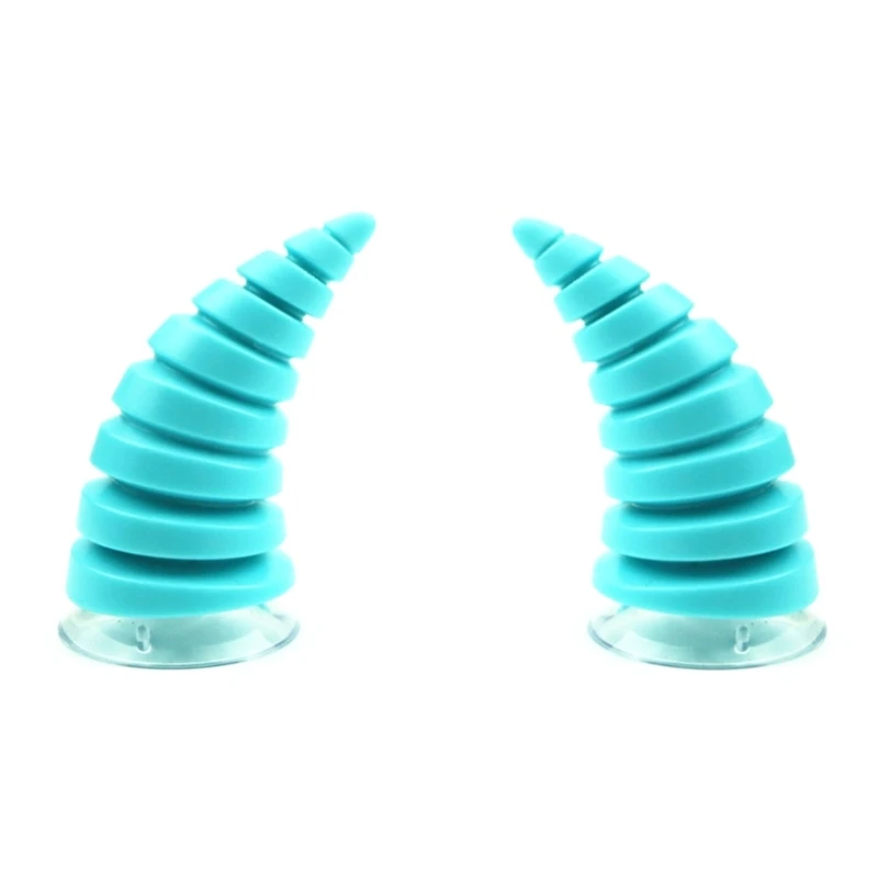 

Электрический велосипедный шлем, украшение, наклейки на рога, универсальный шлем, Булл, рог с присоской, аксессуары для мотоциклетного шлем...