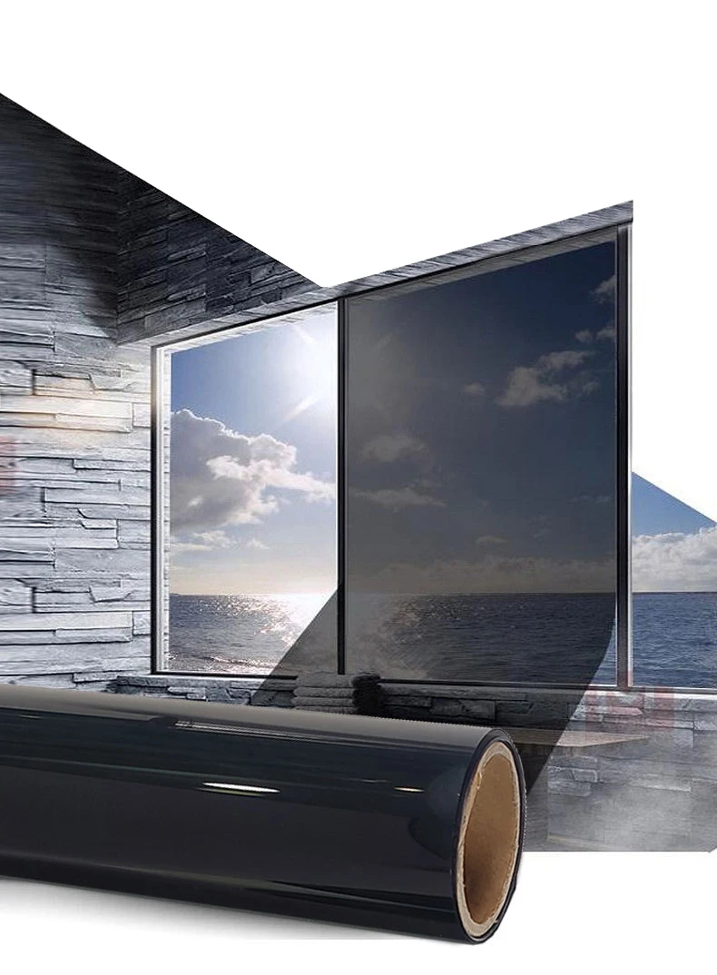 

Multi-sized single-sided mirror window film,sun protection, glass sticker, thermostat,reflective film,self-adhesive window shade