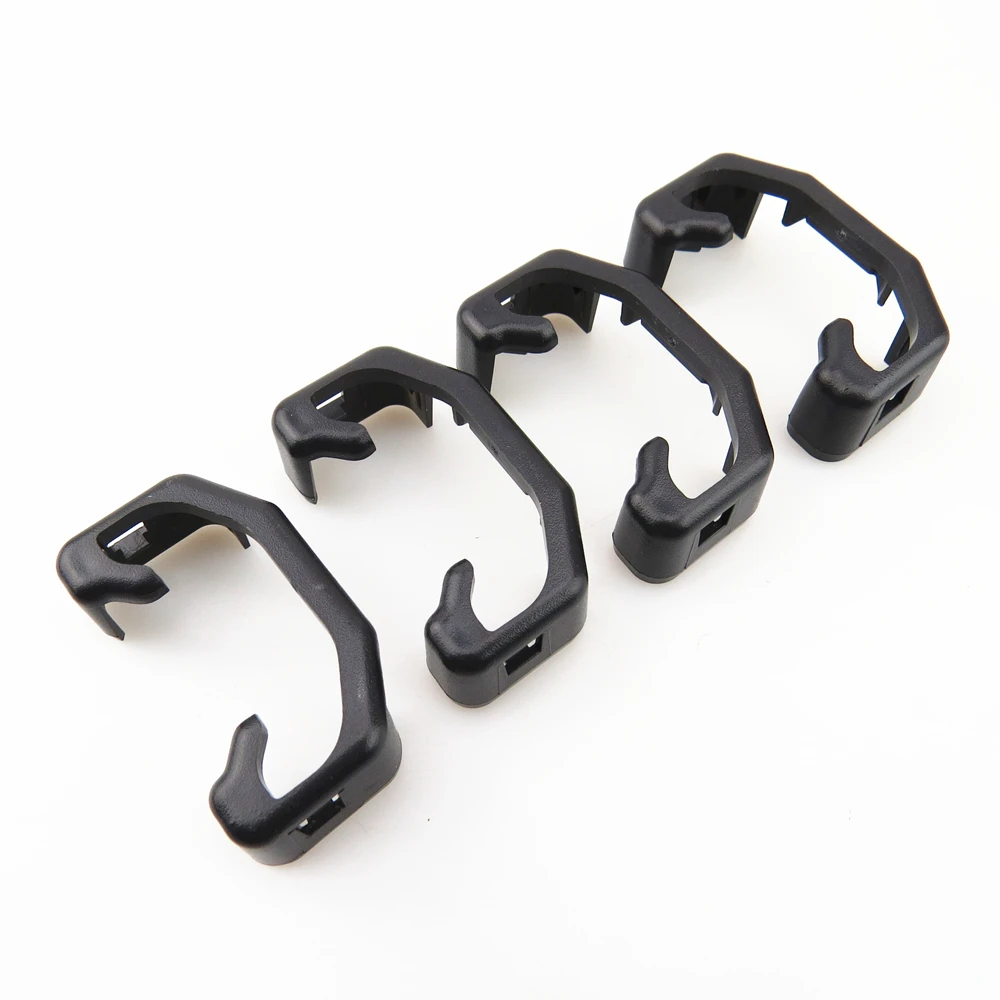 

4 шт., зажим для автомобильного сиденья, скользящая направляющая, заглушка, блок сиденья, пряжка для Tiguan Sharan Fabia Rapid Q5 5N0 881 347 A