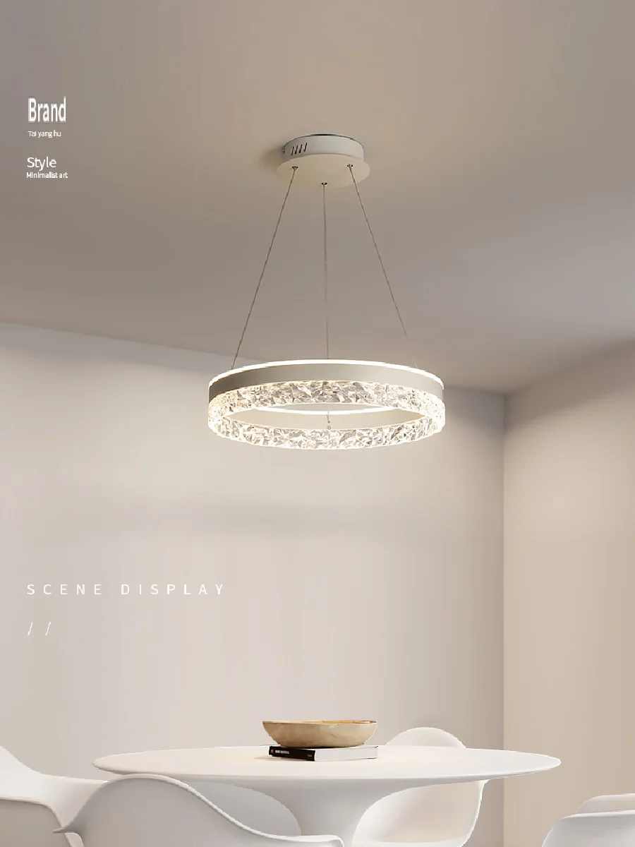 

bedroom chandelier minimalist light luxury lamps simple room study ring chandelier design sense postmodern bedroom master lamp