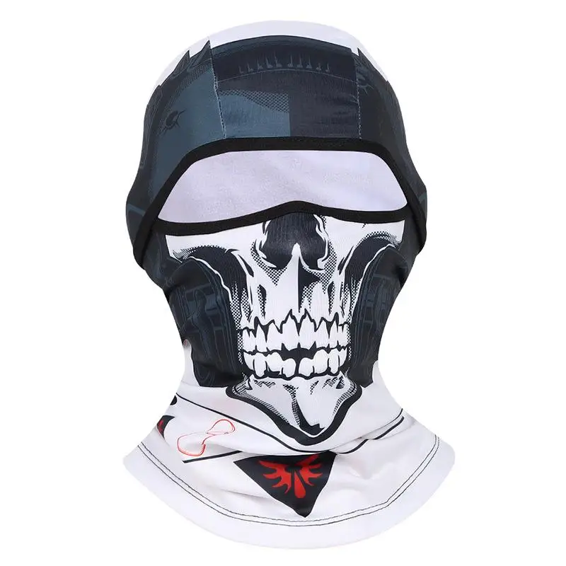 Зимняя утолщенная Теплая Лыжная маска с капюшоном и защитой от ветра холода для