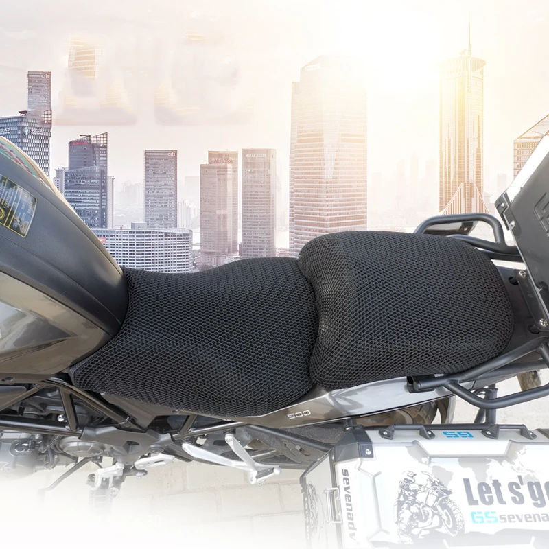 Чехол для мотоциклетного сиденья сетчатая 3d-накладка на подушку