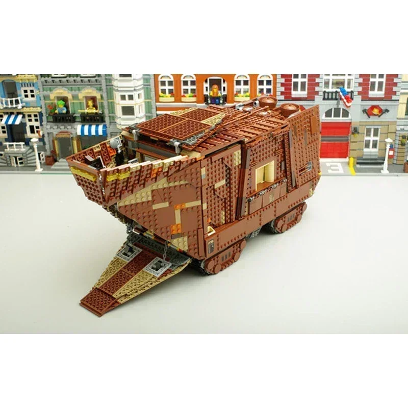 В наличии новинка 05038 3296 шт. строительные блоки Sandcrawler модель подходит для 75059