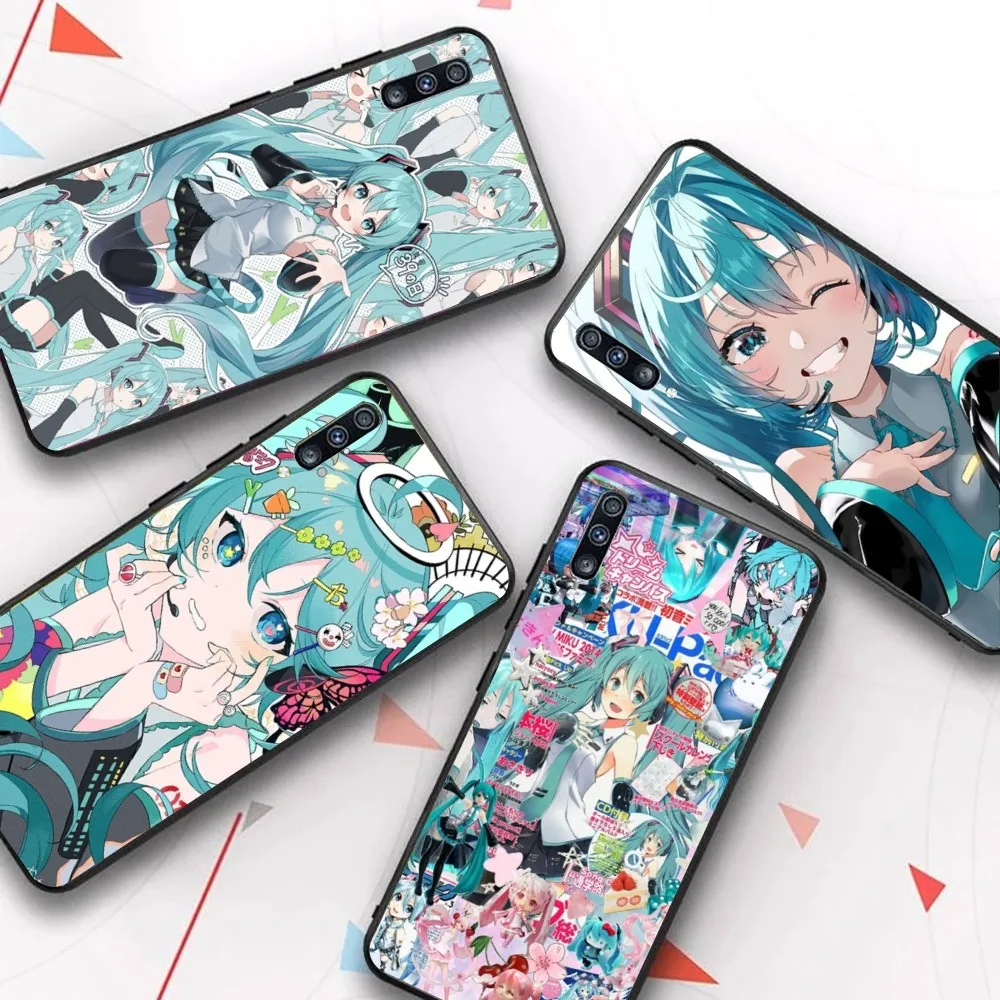 Hatsune anime M-Miku For Samsung A 10 11 12 13 20 21 22 30 31 32 40 51 52 53 70 71 72 73 91 shell