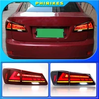 tail lamps for lexus is250 is300 2006 2012 all led taillights led running light led dynamic turn signal light auto accessories
