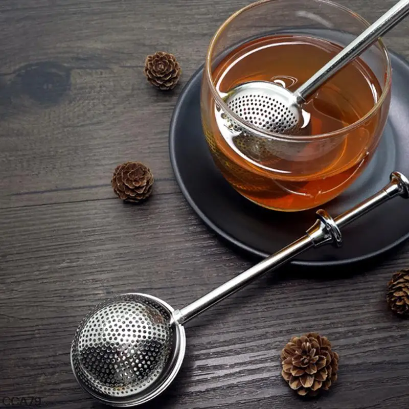 

Stainless tea infuser Loose Leaf Tea Locking Teaspoon Infuser Ball Tea strainer
