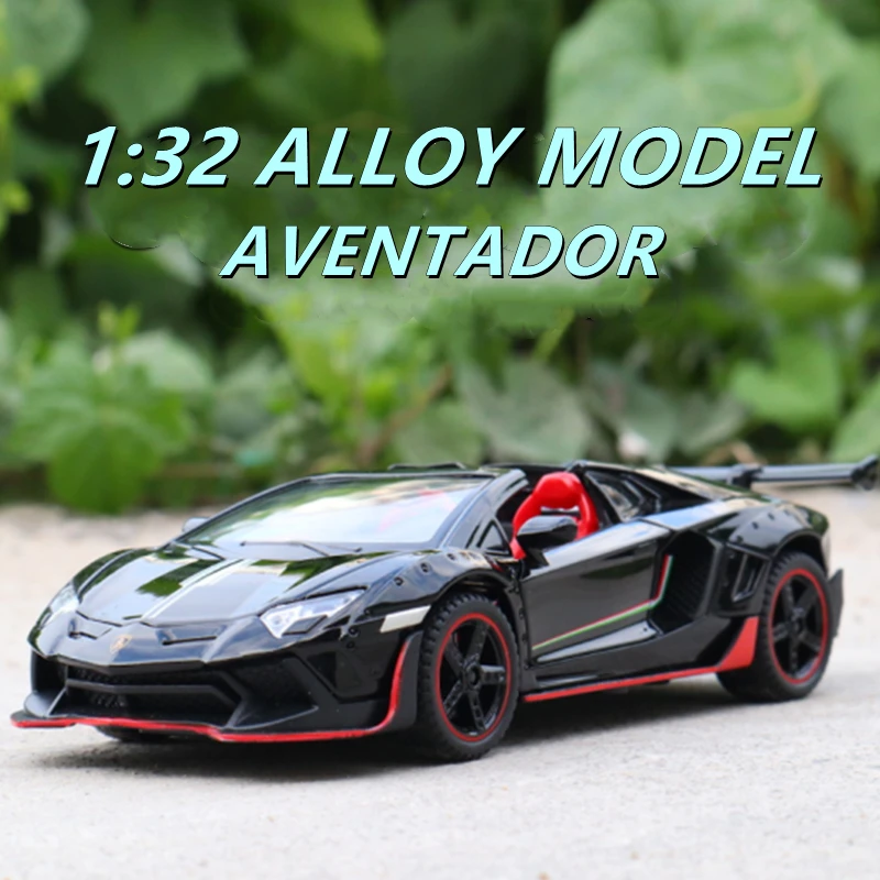 

1:32 Lamborghini LP700-4 Alloy Sports Car Model Diecast Simulation Metal Toy Vehicles Car Model Sound and Light Collection Gift