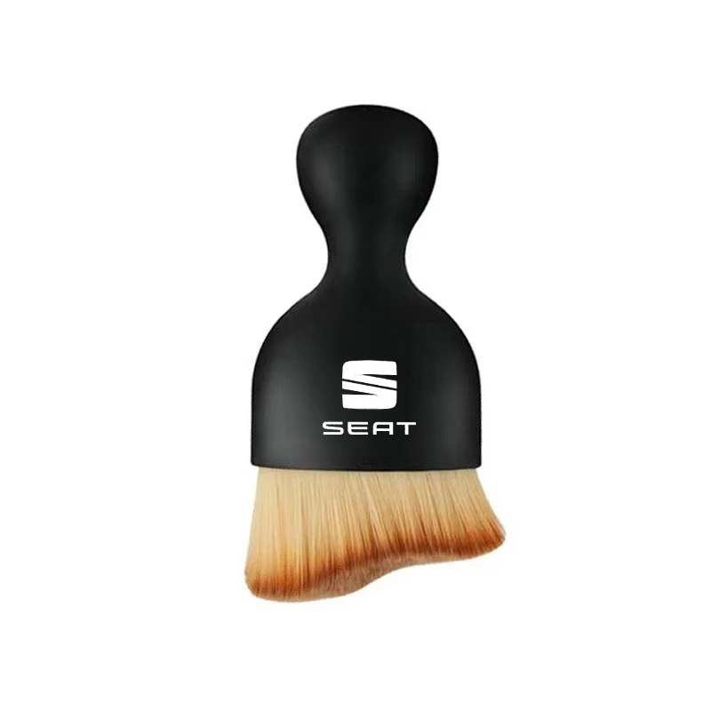 Car Interior Cleaning Soft Brush Tool Dust Remover For Seat Leon Mk3 Mk2 Ibiza 6l 6j Ateca Altea Cupra E-Racer Accessories