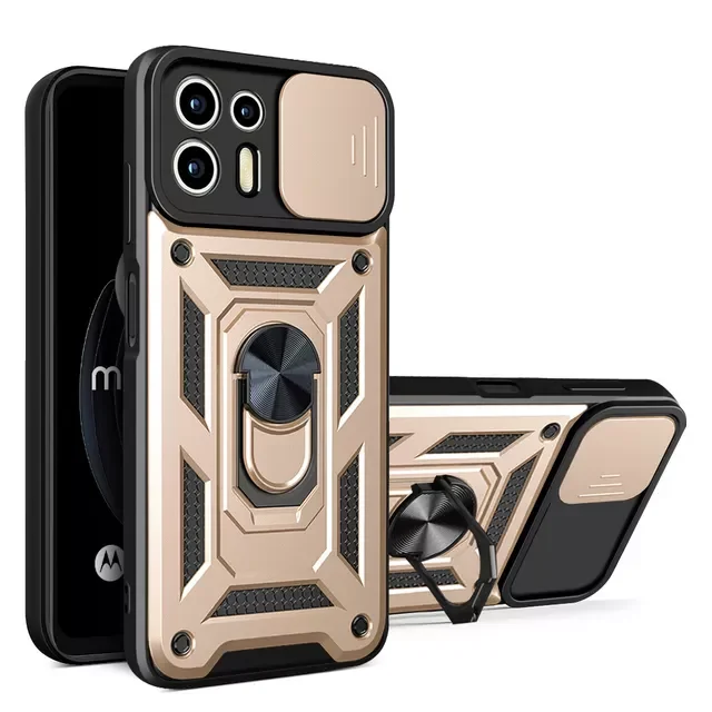 

Case For Moto Edge 20 Lite Camera Slider Soft TPU Shockproof Cover For Motolora Moto Edge 20 Pro